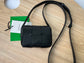B編織-羊皮方格Mini cassette Bag 迷你編織包 12x8x4cm