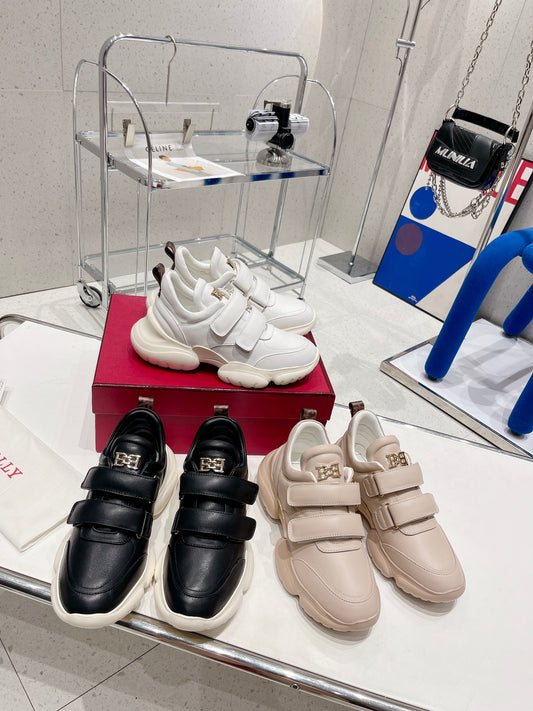 BALLY-2022新款 魔術貼老爹鞋 休閒鞋