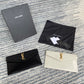 YSL ptown_新品手拿包-白牙籤紋金扣