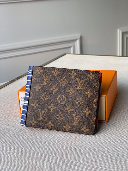 LV M69699 雙面短夾