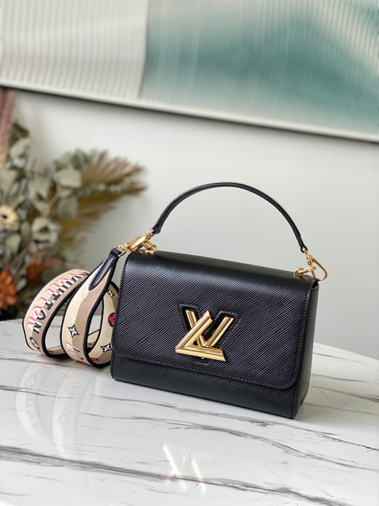 LV M57505 黑色Twist 中號手袋