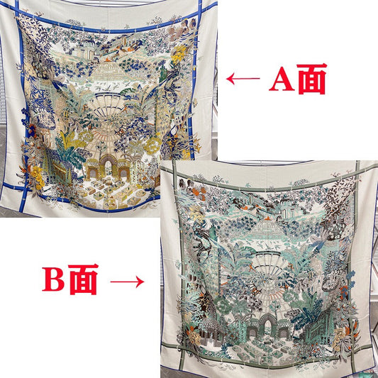 小愛款-雙面大絲巾 136cm-30%真絲70%羊毛
