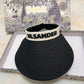 JIL SANDER 空頂遮陽帽