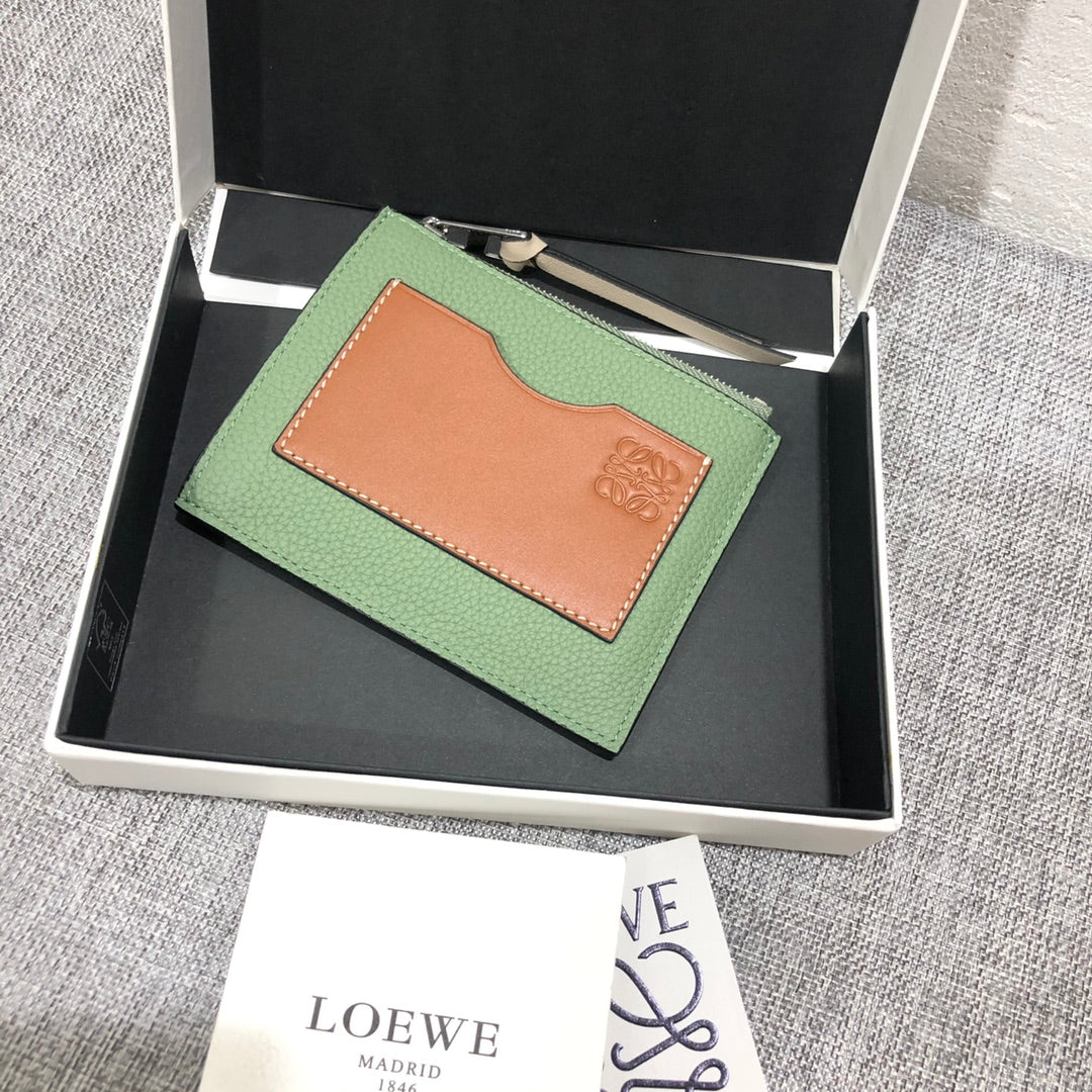 Loewe 拉鍊薄款小卡包