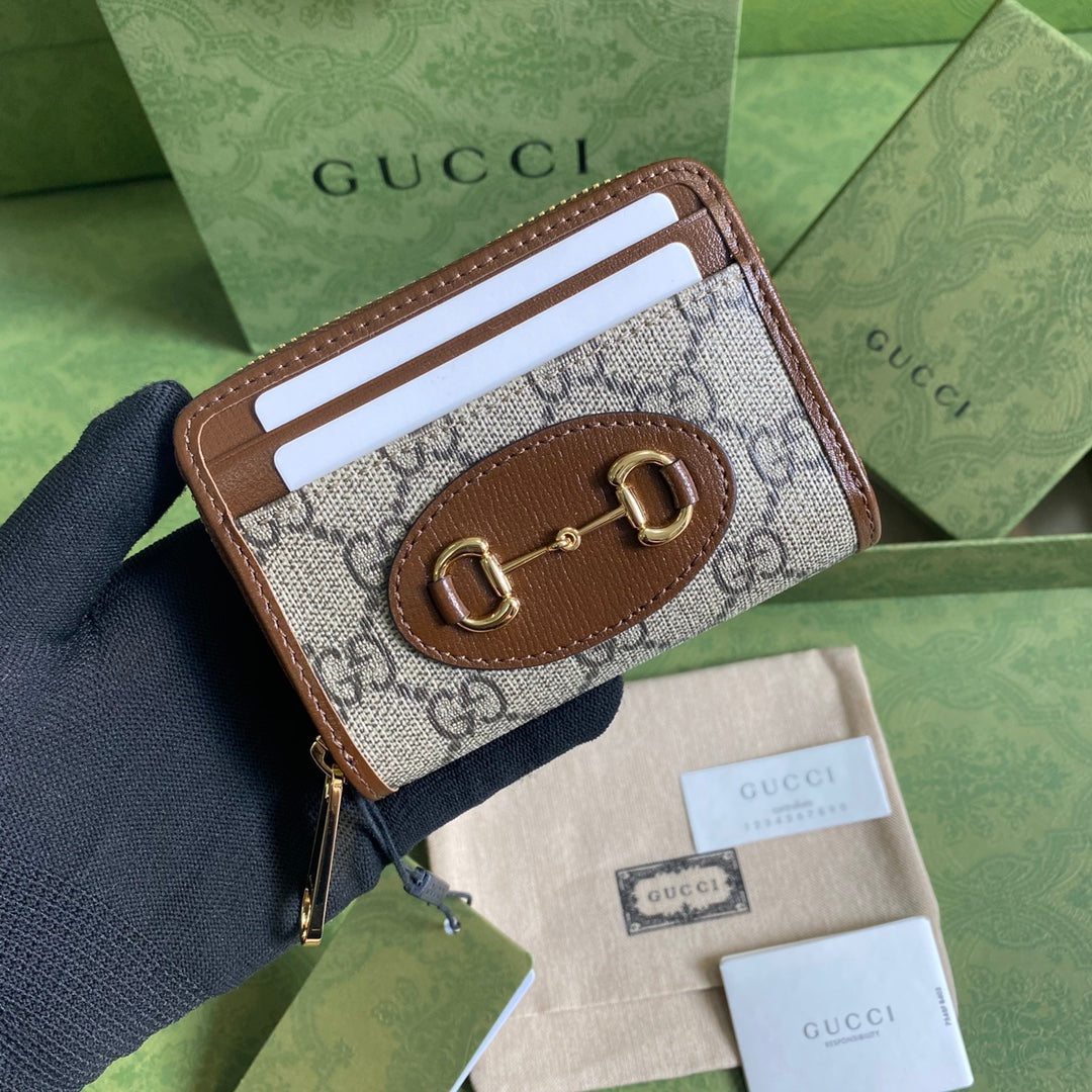 Gucci 新款拉鍊短夾