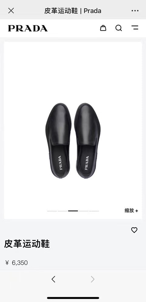 Pra-休閒鞋 平底鞋 黑色