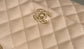 Chanel coco handle CF 小號-米白色牛皮-香檳金扣