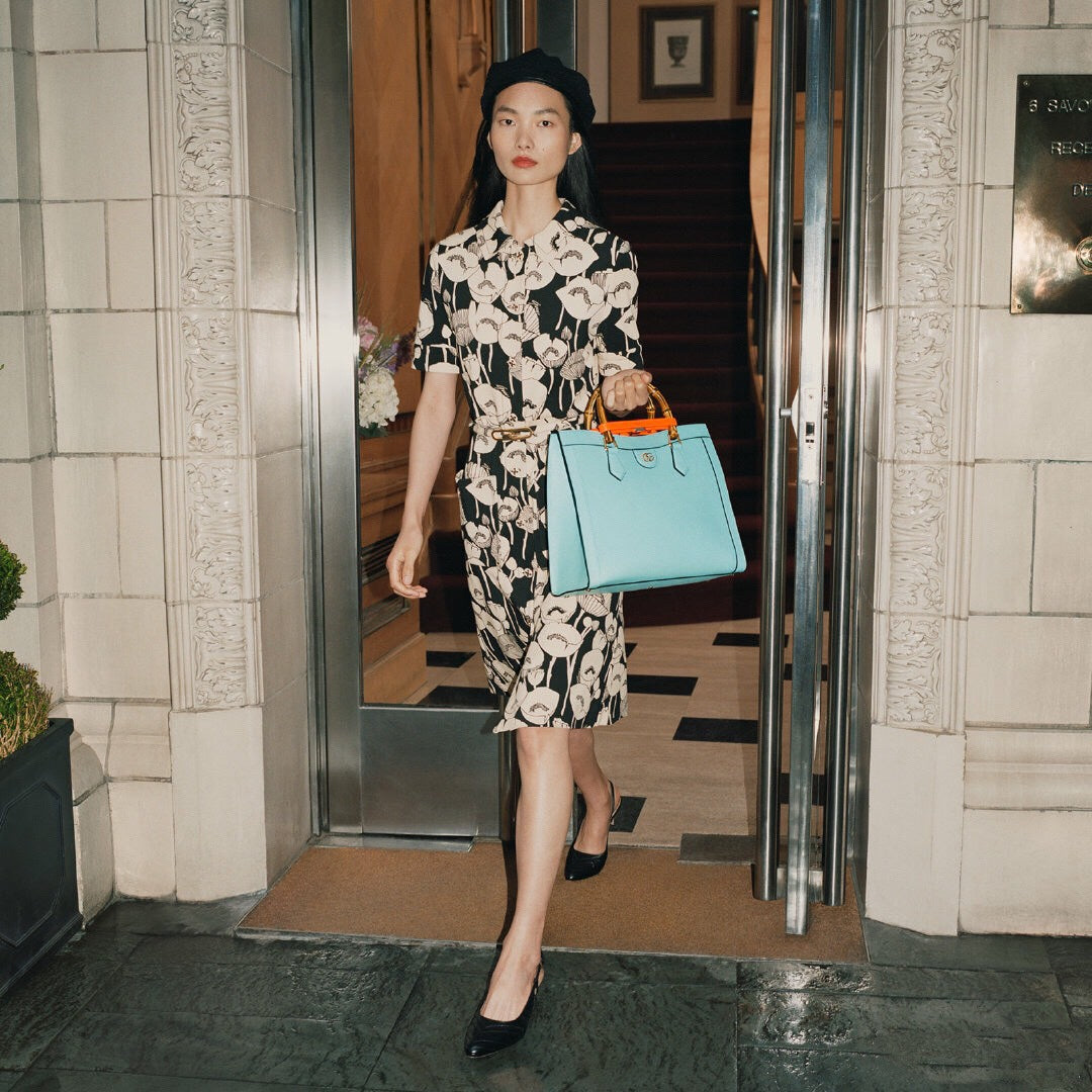 古G家-Diana 復古竹子包-網路上身參考圖
