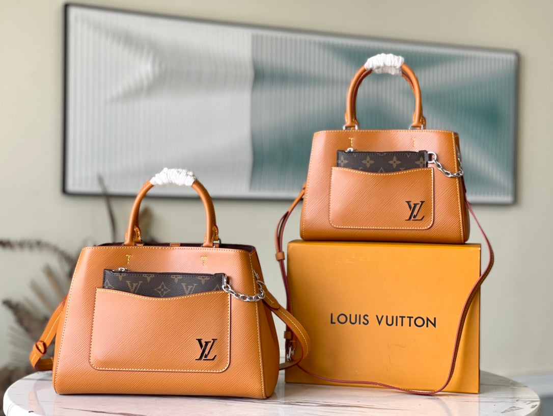M59953 路L家-Marelle Tote 小號 焦糖色