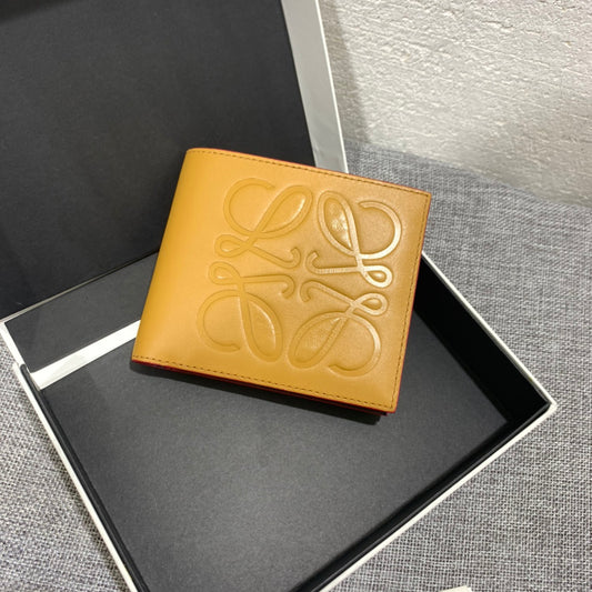 Loewe Brand Bifold Wallet 男款對折短夾