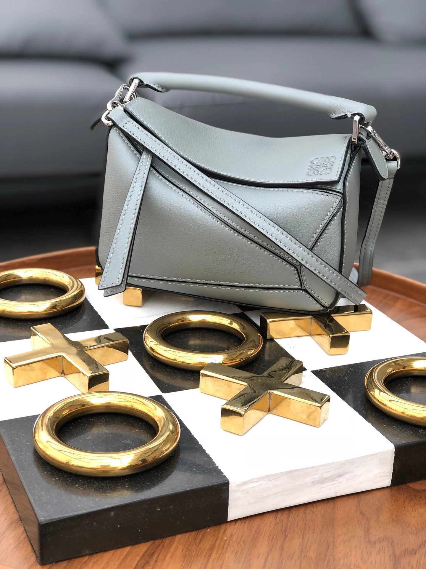 羅L威-2020春季新品 Puzzle bag mini 小牛皮