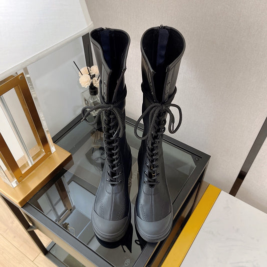 迪D家-2022秋冬新款 綁帶長靴
