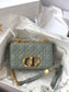 Dior Caro 小號20cm-岩石灰