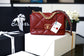 Chanel 19Bag-小號棗紅色