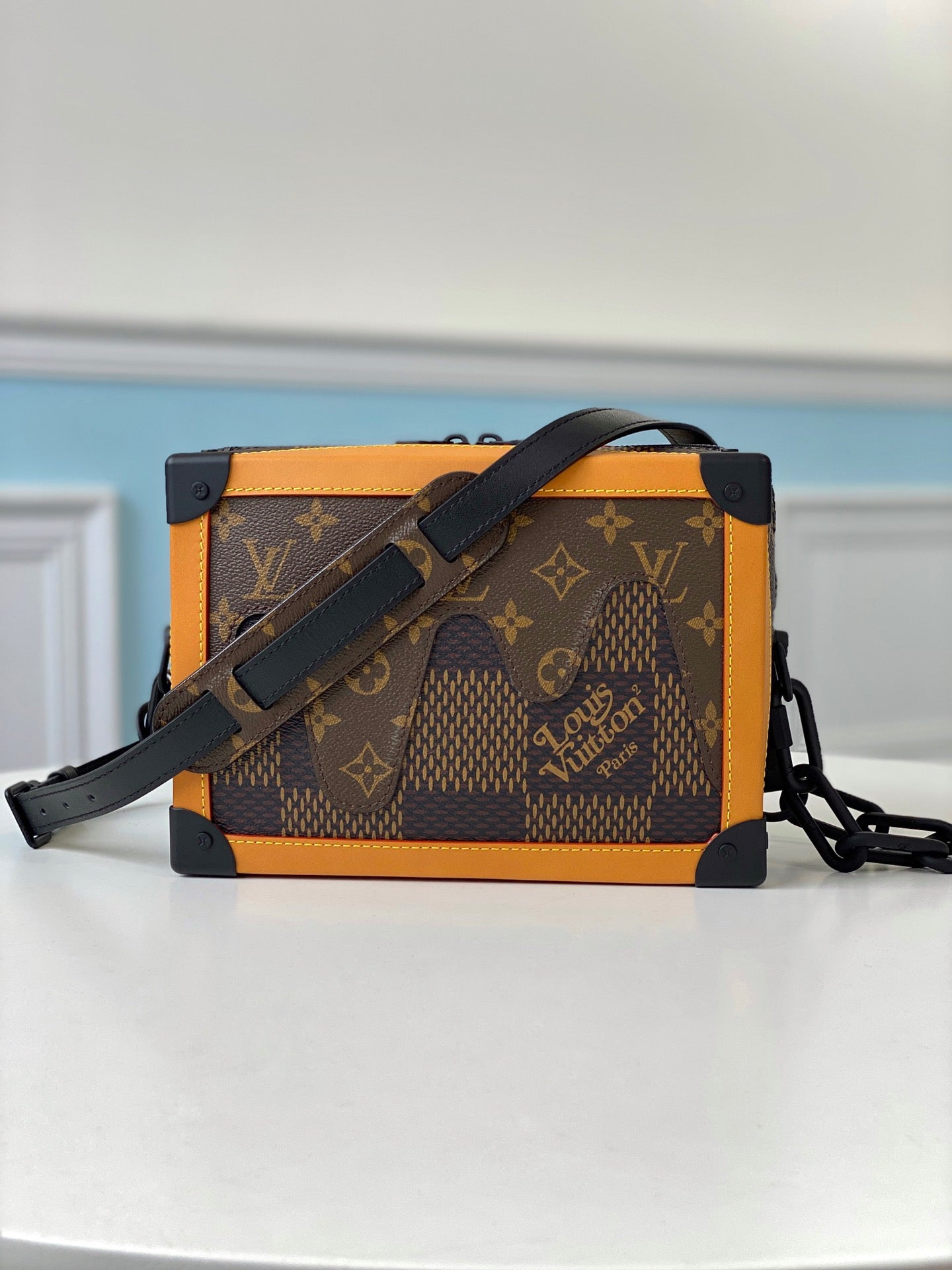 LV N40381  SOFT TRUNK 鏈條包