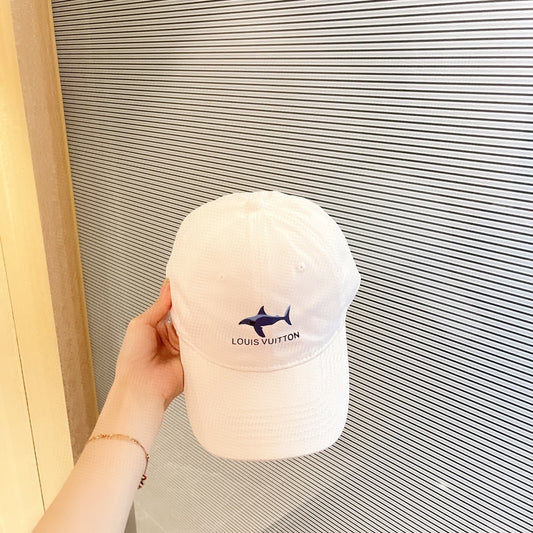 路L家-新款鯊魚圖案棒球帽 多色