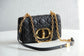 Dior Caro 小號20cm-黑色小牛皮