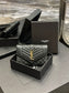 YSL 新品短夾 黑色金扣
