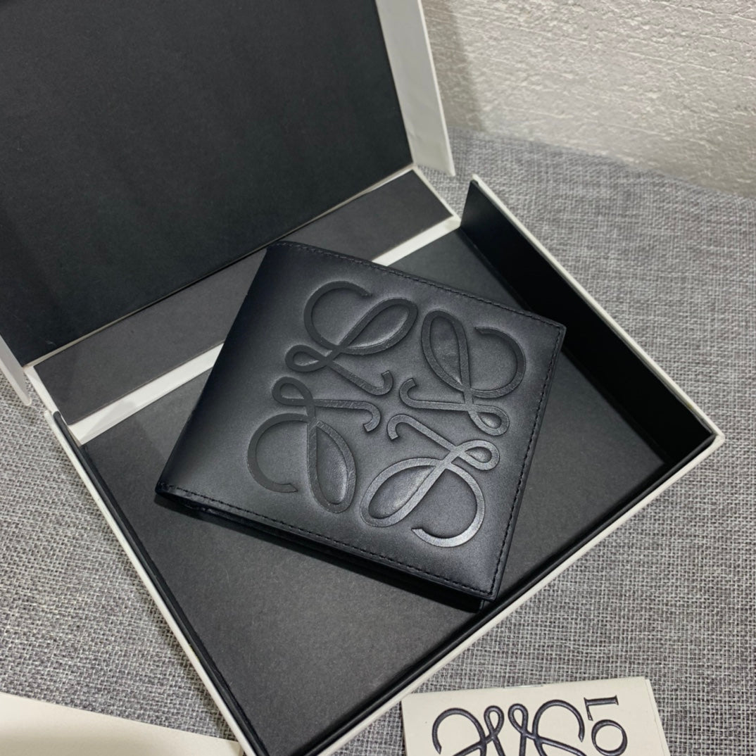 Loewe Brand Bifold Wallet 男款對折短夾
