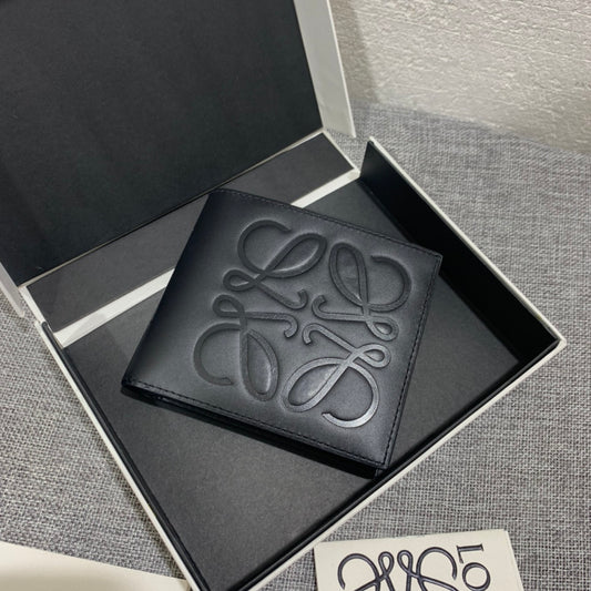 Loewe Brand Bifold Wallet 男款對折短夾