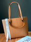 羅L威-Anagram Tote 手袋 牛皮 焦糖色 小號