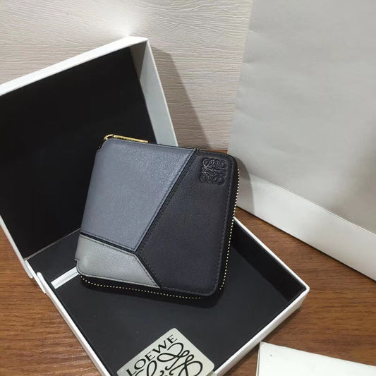 Loewe Puzzle系列 拉鍊短夾