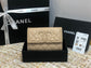 Chanel 復古CC荔枝牛皮-翻蓋中夾-復古五金