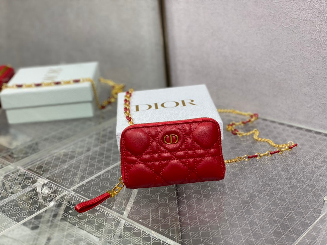 Dior-Caromini 菱格紋 鍊條包