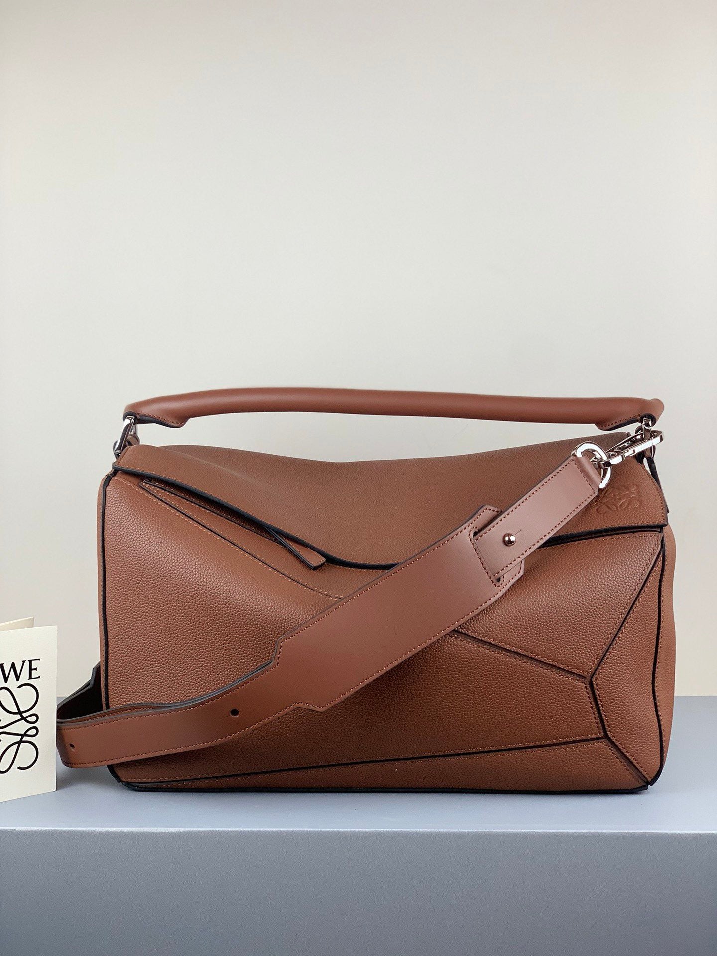 羅L威-Puzzle bag 小牛皮 大號