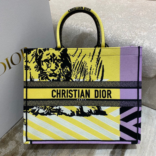 迪D家 Book Tote-大號41.5cm-彩色叢林系列