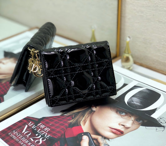 Dior 藤格紋卡包-11*9cm