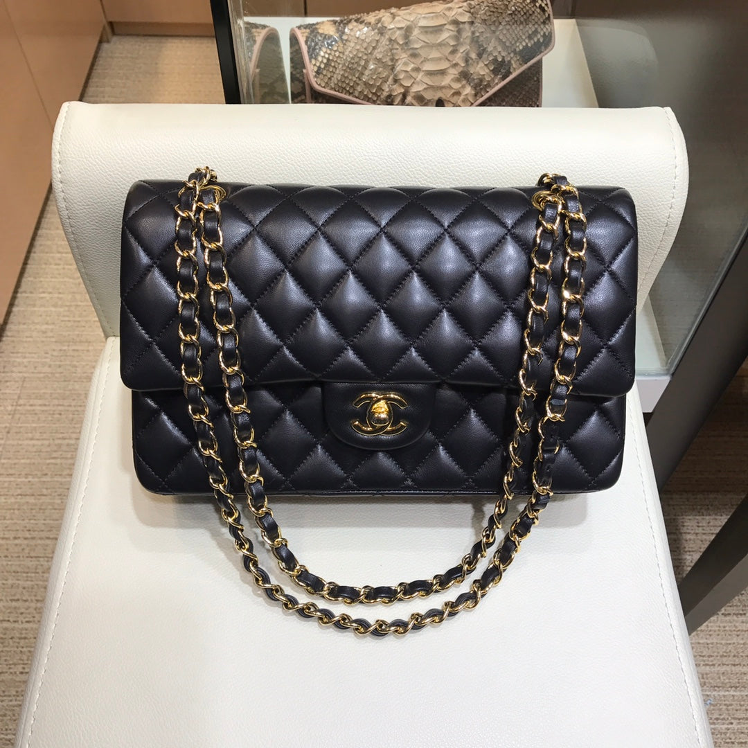 小香家-經典款菱格系列 CF包 金鍊 25cm