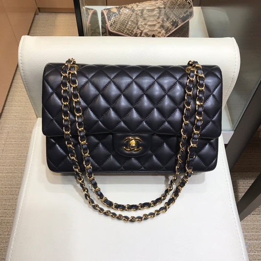 小香家-經典款菱格系列 CF包 金鍊 25cm