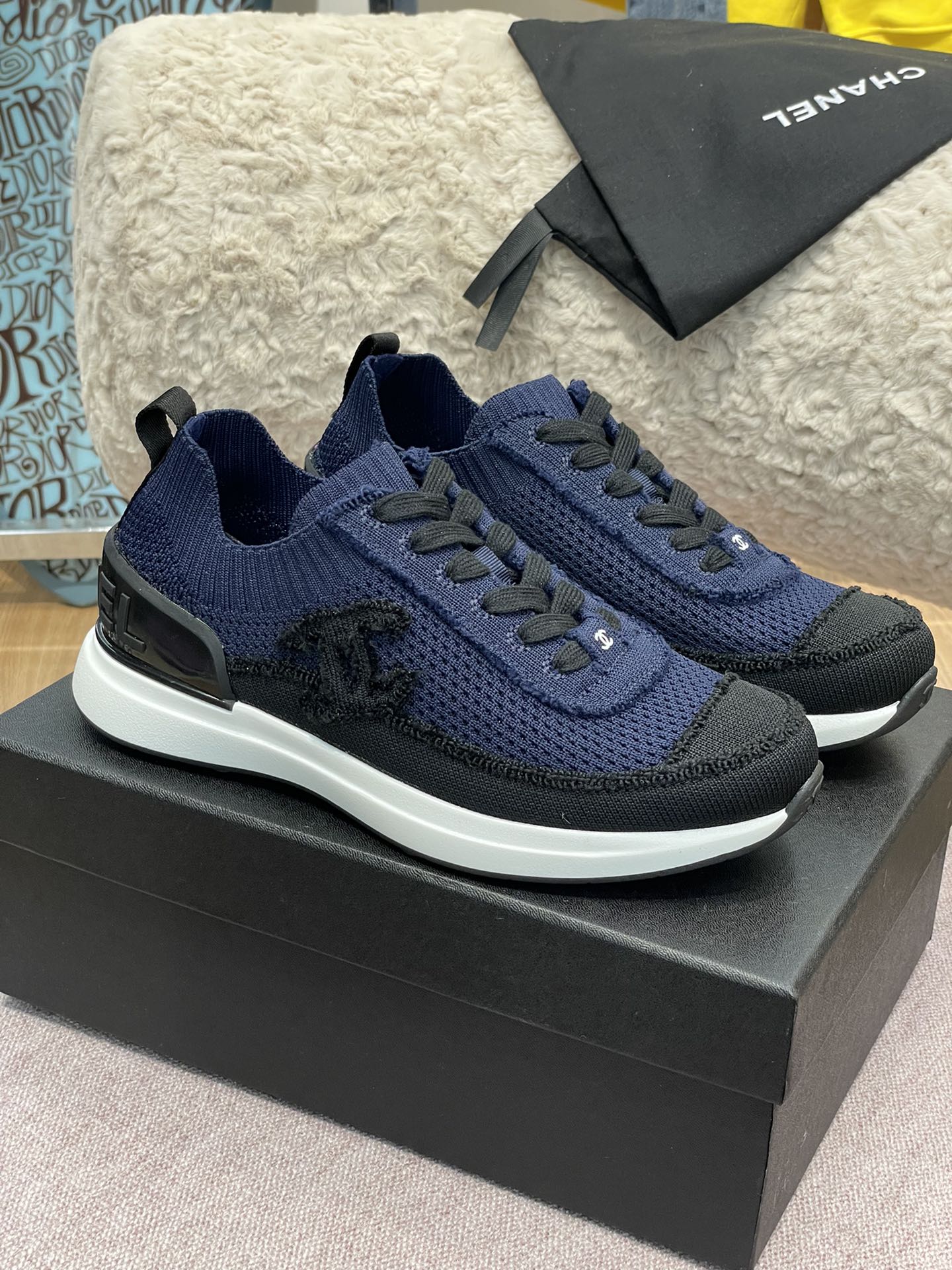 小香家-帆布拼接 老爹鞋 運動鞋