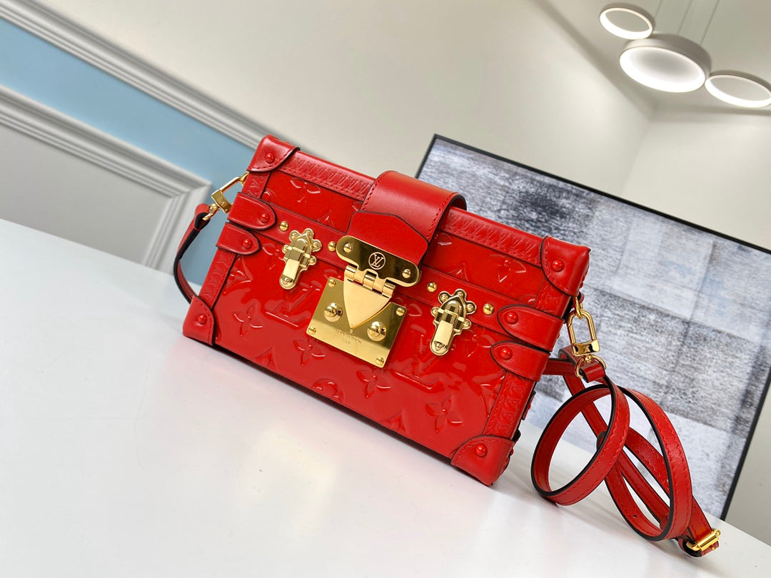 M54181 路L家-2019 早秋款 Petite Malle 手袋 紅色