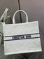 Dior Book Tote-大號41.5cm-秋冬絲絨菱格系列