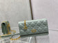 Dior-Caro 菱格紋 小牛皮 鍊條包