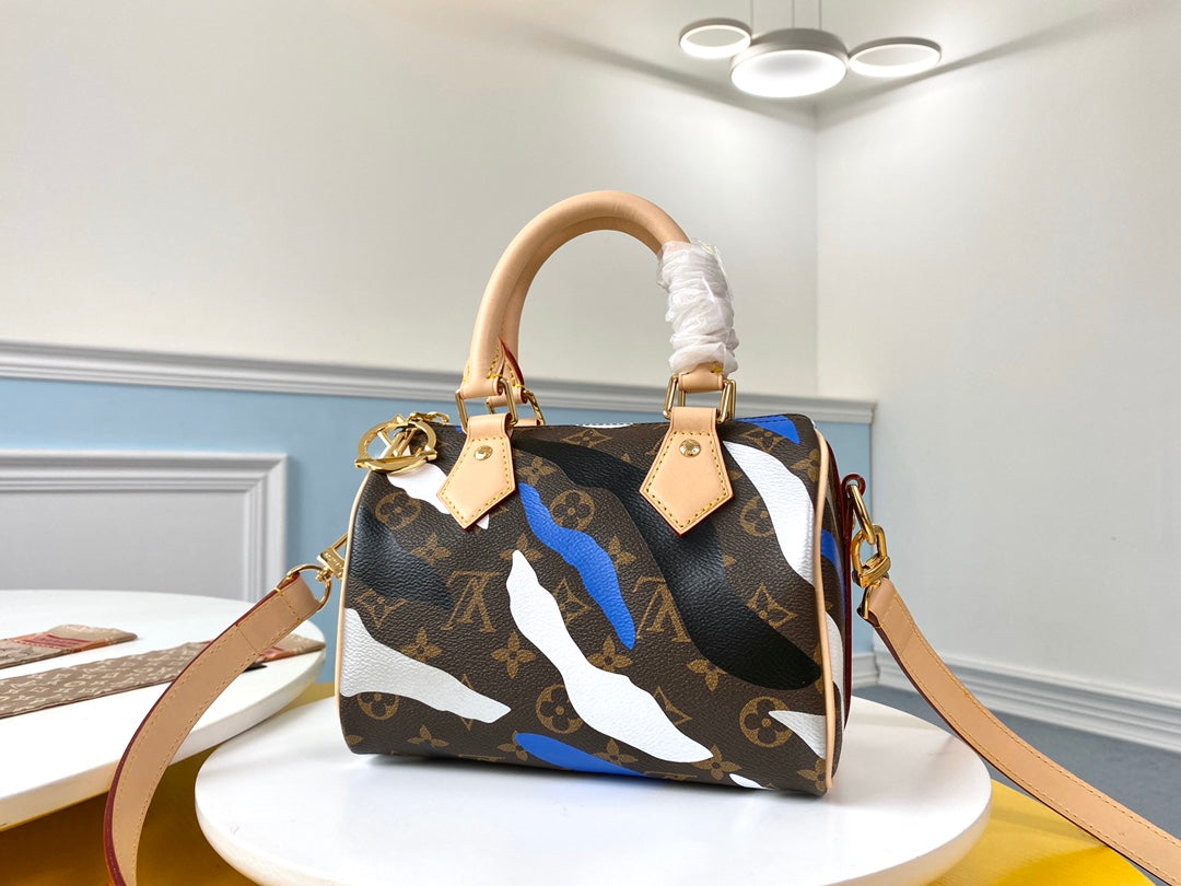 M45202 路L家-經典 Speedy 波士頓包 英雄聯盟膠囊系列 藍色