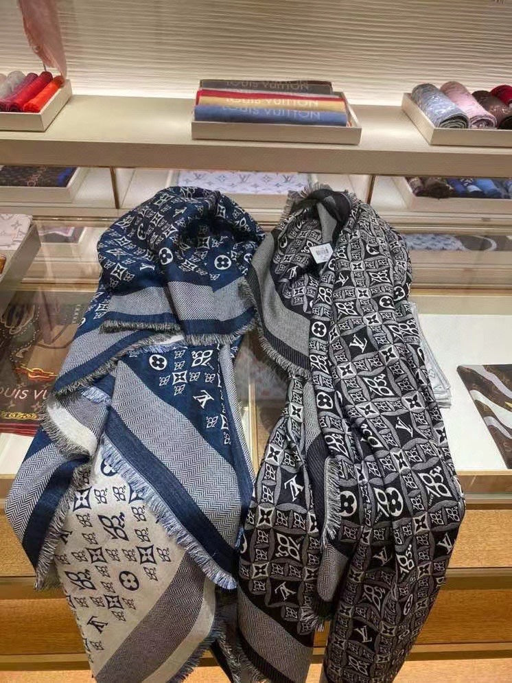 路L家-Monogram披肩-142.5cm