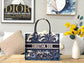 Dior Book Tote-小號36.5cm-夏日椰林