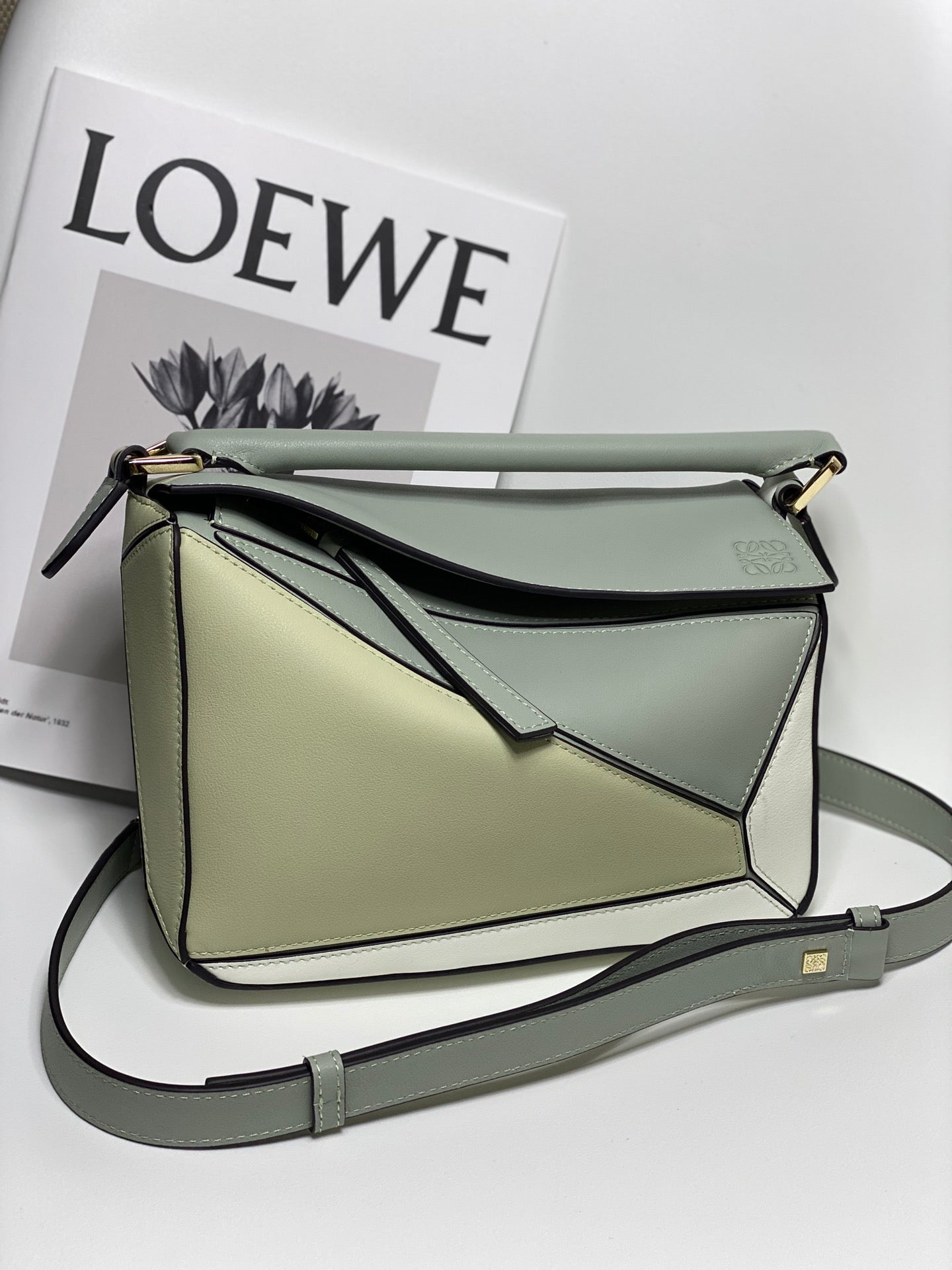 羅L威-Puzzle bag 小牛皮 小號