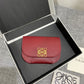 Loewe Goya 系列絲綢小牛皮卡包