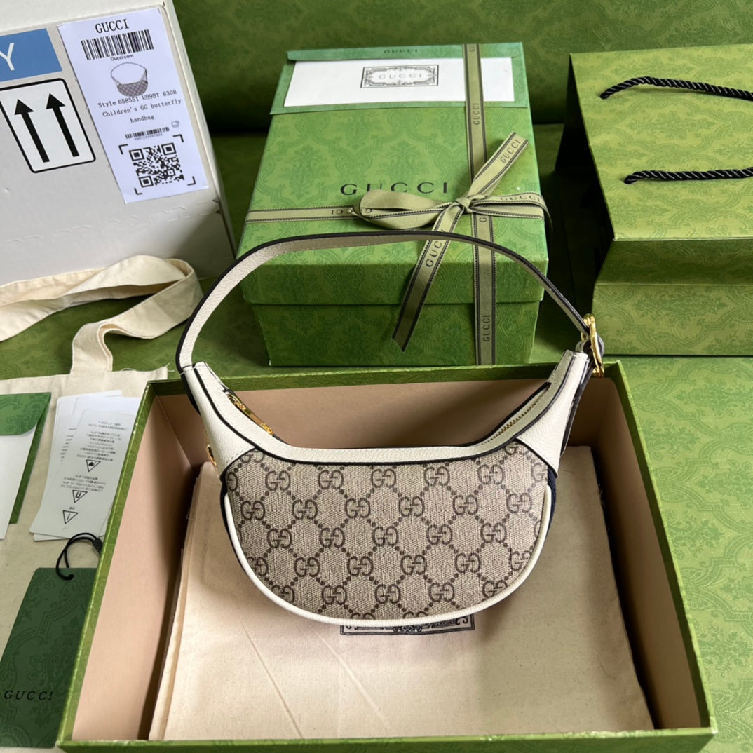 古G家-Ophidia 手提包 腋下包 可拆卸肩帶 20x15x5