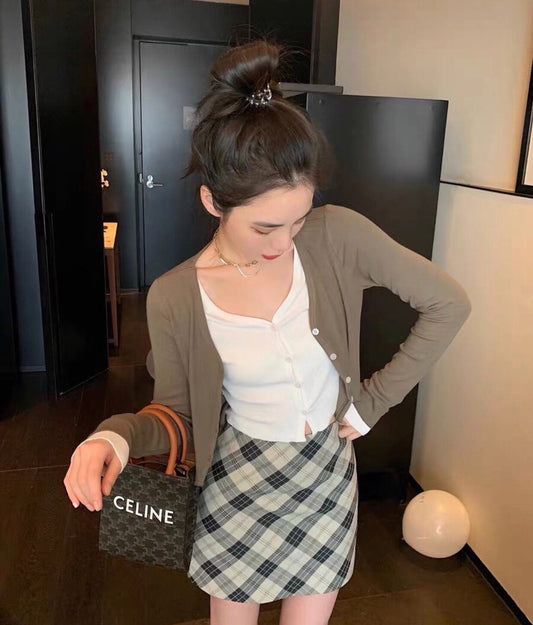 熱銷款 Celine Mini Cabas 棕色老花