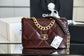 Chanel 19Bag-中號深棗紅
