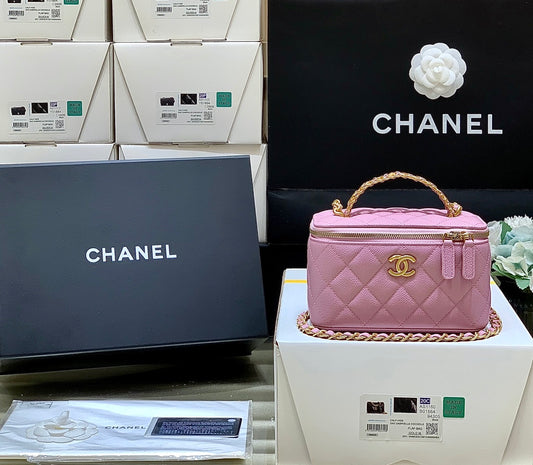 小香家-春夏系列 字母手腕 方盒子 粉色