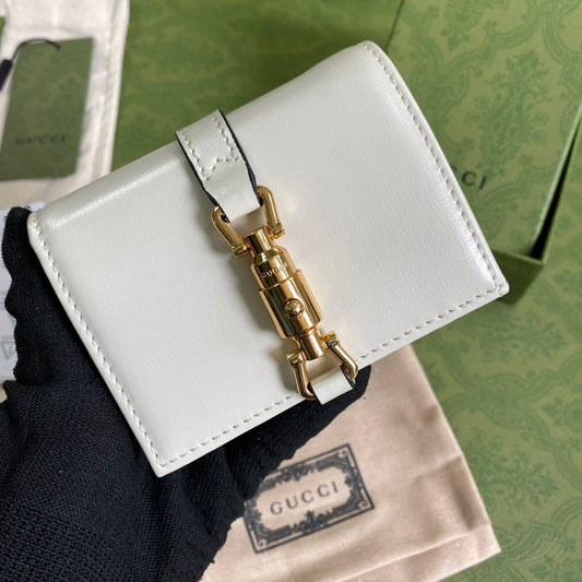 Gucci Jackie1961 系列拉鍊卡包短夾