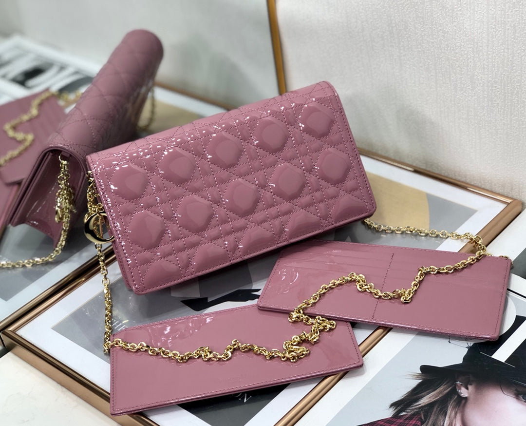 Dior 藤格紋三合一包-22cm