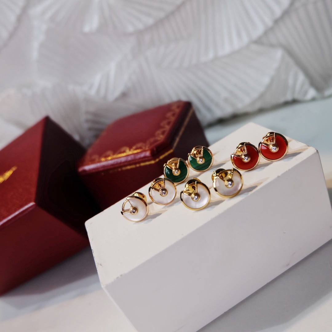 Cartier Amulette 貼耳式耳環