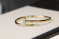 Cartier 釘子細版手鐲-半鑽